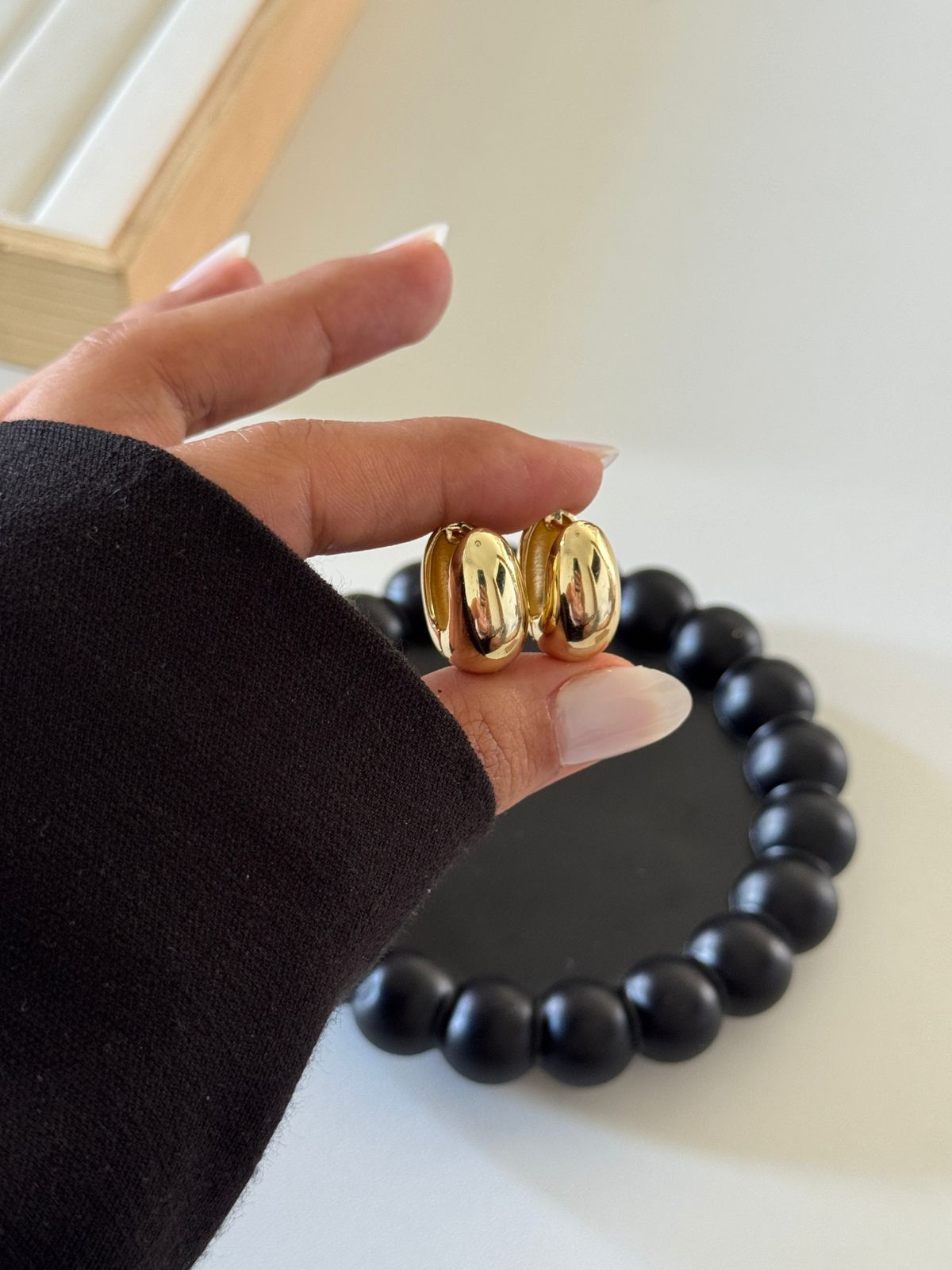 Argolla de gota grande