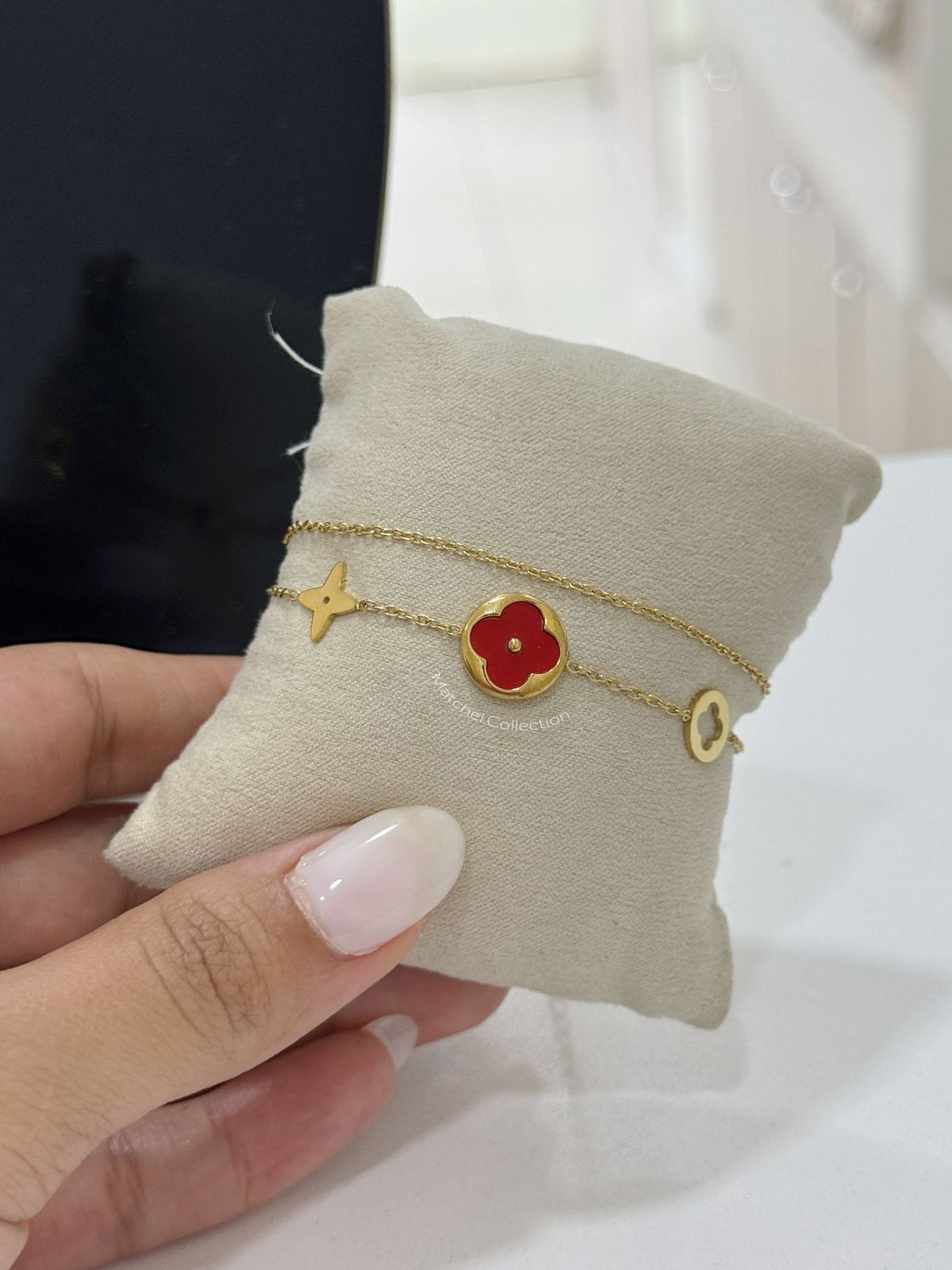 Manilla doble dorada