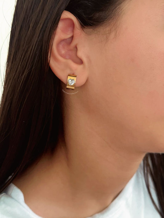 Argolla Pequeña de corazon